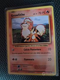 growlithe e sandshrew  carte  pokemon