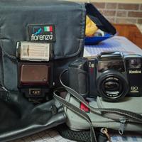 konica + flash professionale 