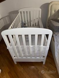 Lettino neonato con materasso NUOVO MAI USATO