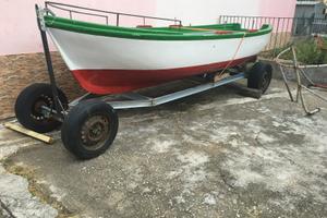 Barca gozzo in legno