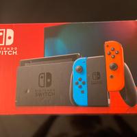 Nintendo Switch rosso neon/blu neon