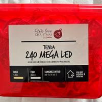 Luci di Natale - Tenda di luci