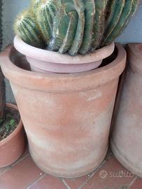 vaso terra cotta mezzaluna per piante