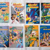 Serie completa di 8 fumetti Wonder Woman , edizion