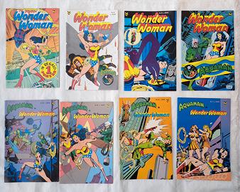 Serie completa di 8 fumetti Wonder Woman , edizion