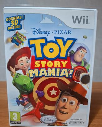 Toy Story Mania! Wii + 2 Occhiali 3D PAL Completo