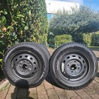 Gomme invernali + cerchi 155/65 R13 Daewoo Matiz