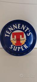 Raro e autentico vassoio birra Tennent's Super '05
