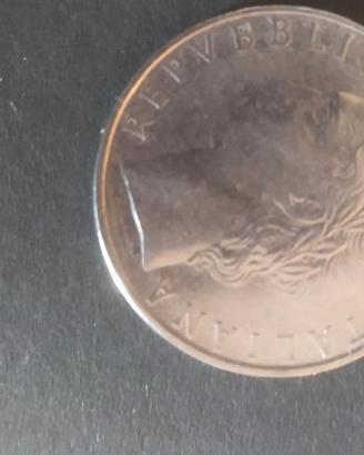 RARA MONETA 100 LIRE MINERVA 1960