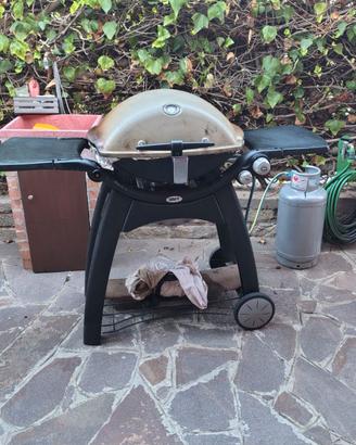 BBQ a gas Weber q3000