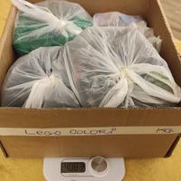 4 Kg LEGO COLORI + RUOTE