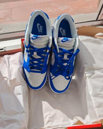 Nike dunk low Bianco e Blu