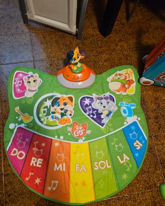 Tappeto Dance Musicale 44 Gatti Chicco