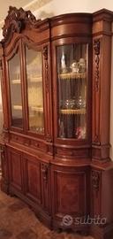 Credenza Cristalliera d'epoca