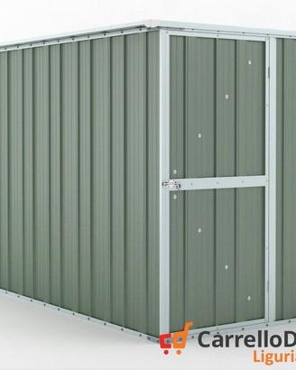 deposito attrezzi box giardino 175x307 verde