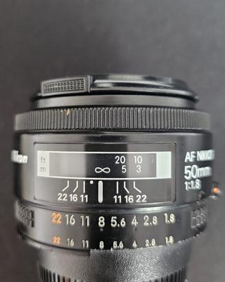 NIKKOR AF 50 mm f 1.8  Autofocus Nikon