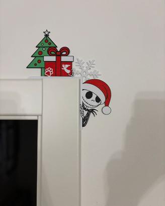 Decorazione per porta natalizia jack