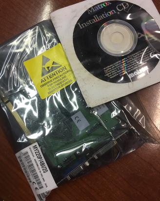 Scheda Matrox Mystique 220 pci 4MB SGRAM sigillata