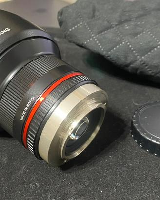 Obiettivo Samyang 12mm f/2.0 per micro 4/3 (MFT)