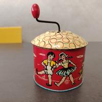 sonaglio in latta da restaurare 