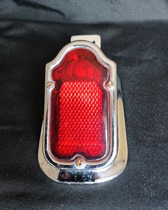 Faro Posteriore Tombstone Cromato Moto Custom HD