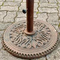 Base per ombrellone in Ghisa Vintage
