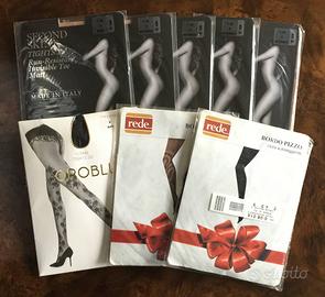 Lotto 8 Collant Calzedonia, Oroblù e Rede