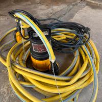 Pompa immersione con tubo 15 m