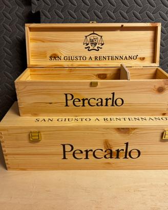 Coppia cassette in legno