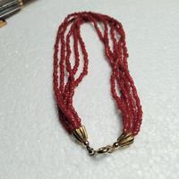 Bracciale Vintage in Corallo Rosso Naturale 