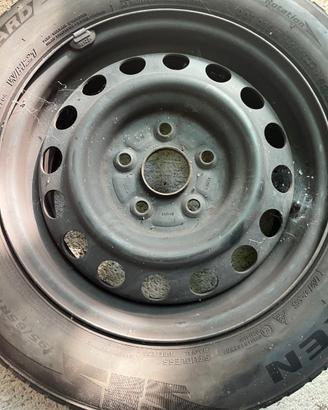 n°4 cerchi in ferro per fiat sedici/sx4