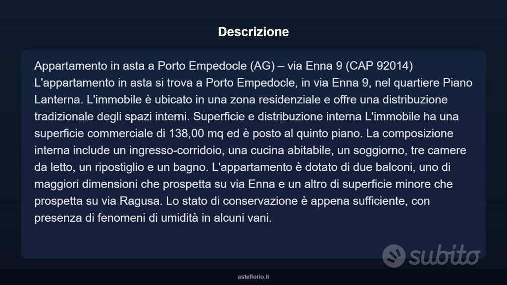 Appartamento – Porto Empedocle, Piano Lanterna, Ciuccafa - Vista 3