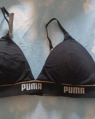 reggiseno nero puma taglia m