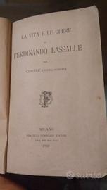 LA VITA E LE OPERE di Ferdinando Lassalle. - CIMON