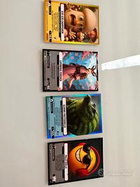 Carte rare skifidol brainrot prima serie originali