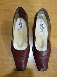 Scarpe decolleté marroni Donna Soft n. 38