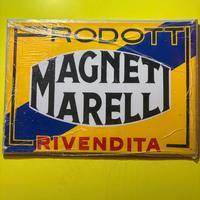 Targa pubblicitaria MAGNETI MARELLI d’epoca