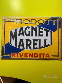 Targa pubblicitaria MAGNETI MARELLI d’epoca