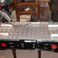 Porta moto e-bike bici Thule per camper caravan