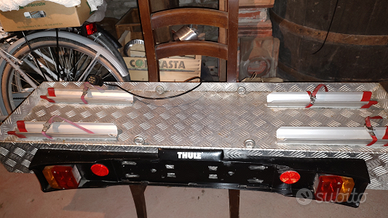 Porta moto e-bike bici Thule per camper caravan