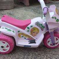 MOTO MINI PRINCESS PEG PEREGO A BATTERIA