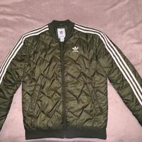Felpa-piumino S adidas leggero verdone