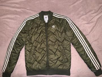 Felpa-piumino S adidas leggero verdone