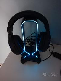 porta cuffie gaming 