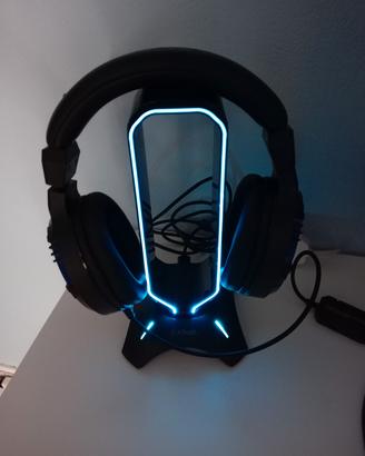 porta cuffie gaming 