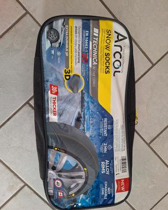 calze da neve omologate per suv