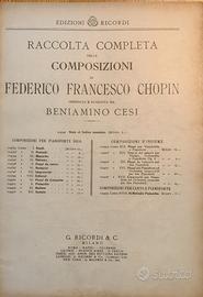 Raccolta completa delle composizioni di F. Chopin