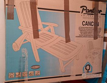 Lettino/ Poltrona pieghevole 