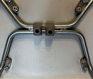 4 sedie Kartell Maui di Vico Magistretti