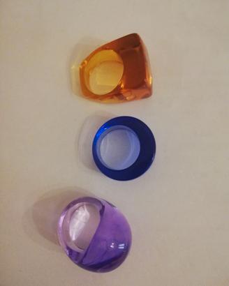 anelli in plastica
